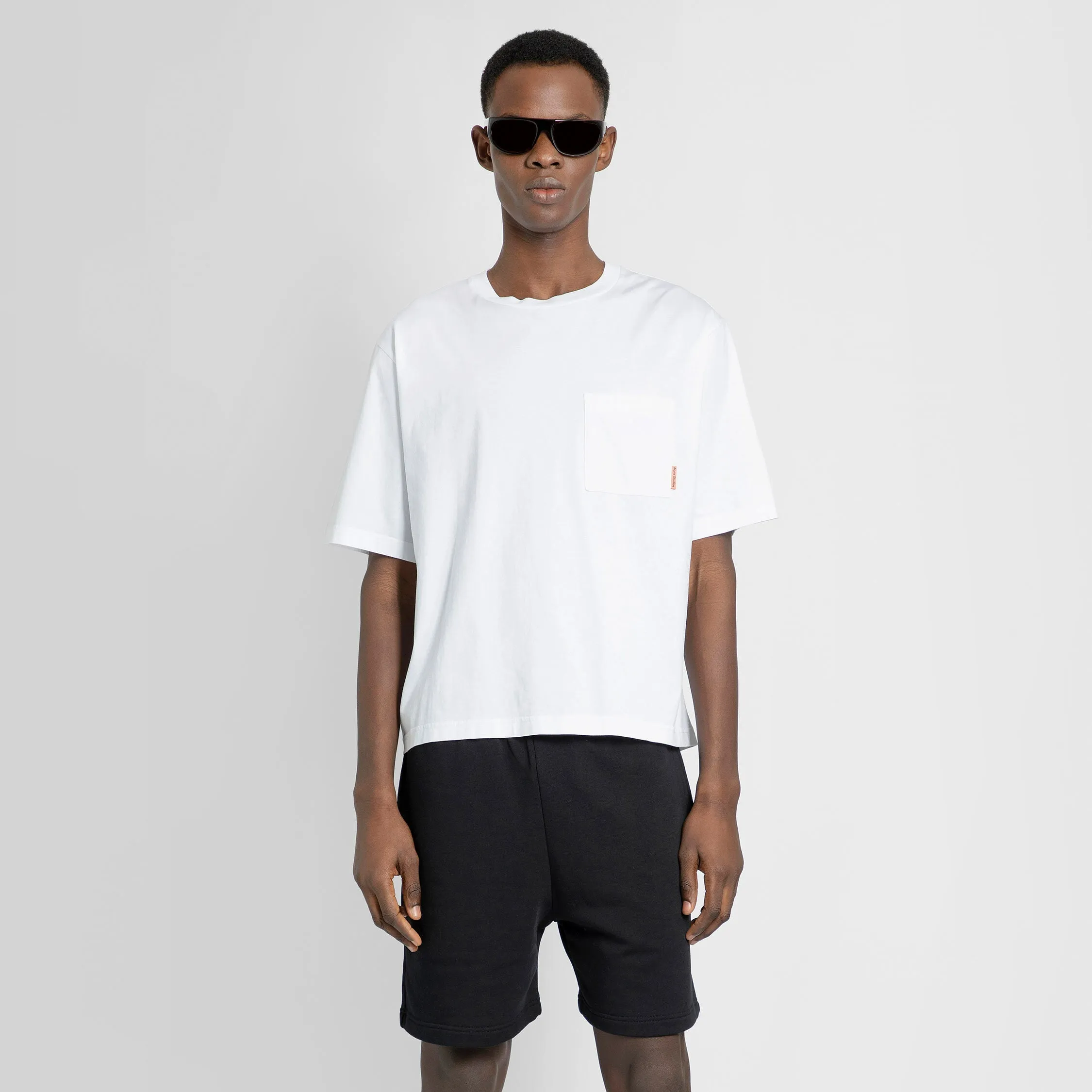 ACNE STUDIOS MAN WHITE T-SHIRTS & TANK TOPS