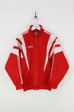 Adidas Track Jacket Red Large