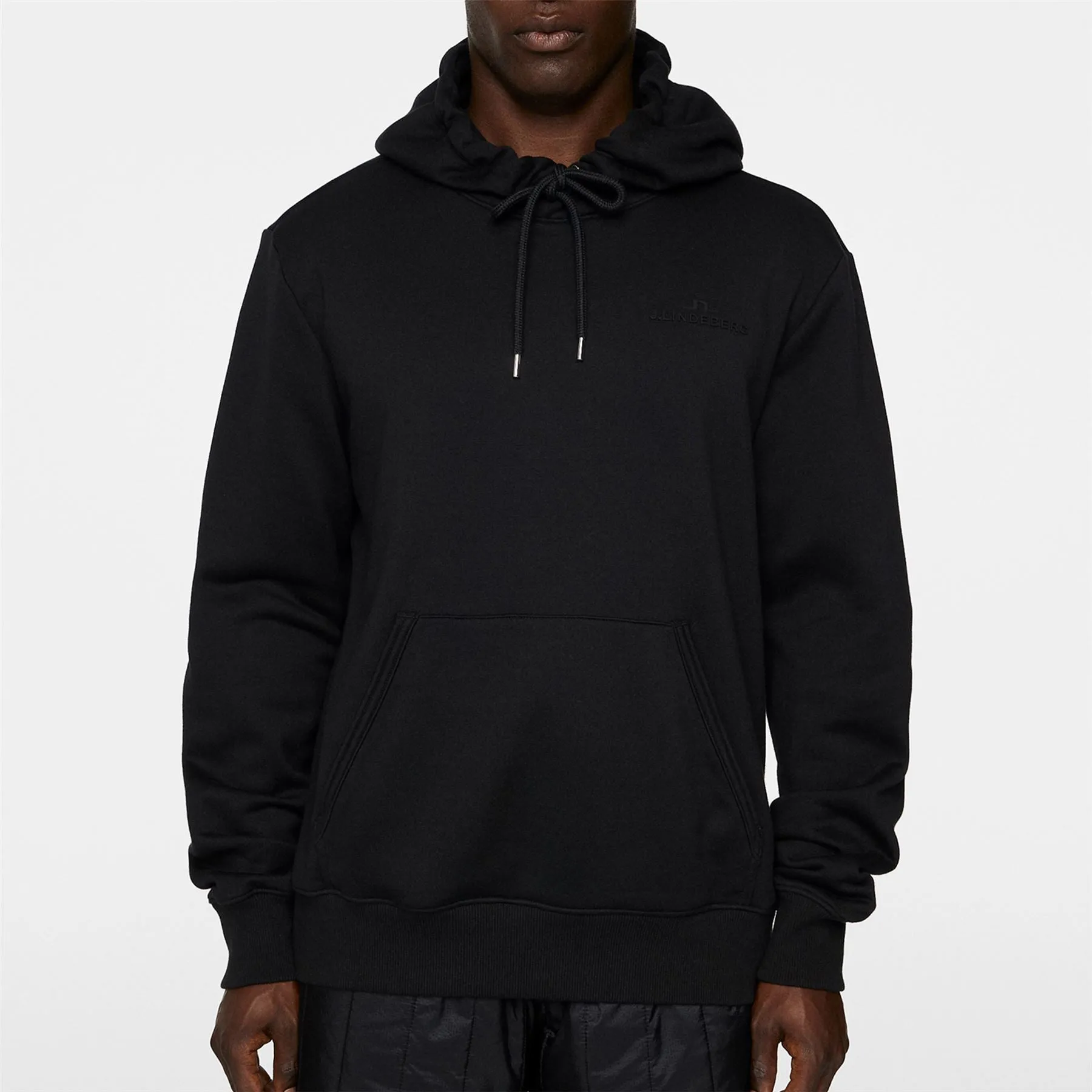 Alpha Hooded Sweat Black - AW24