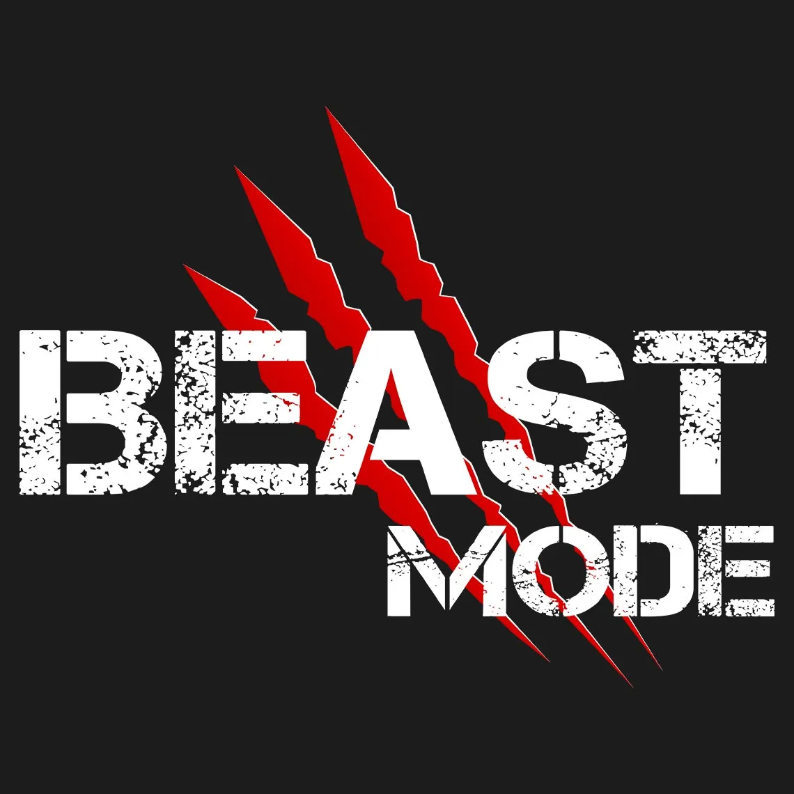 Beast Mode Half Sleeve T-Shirt