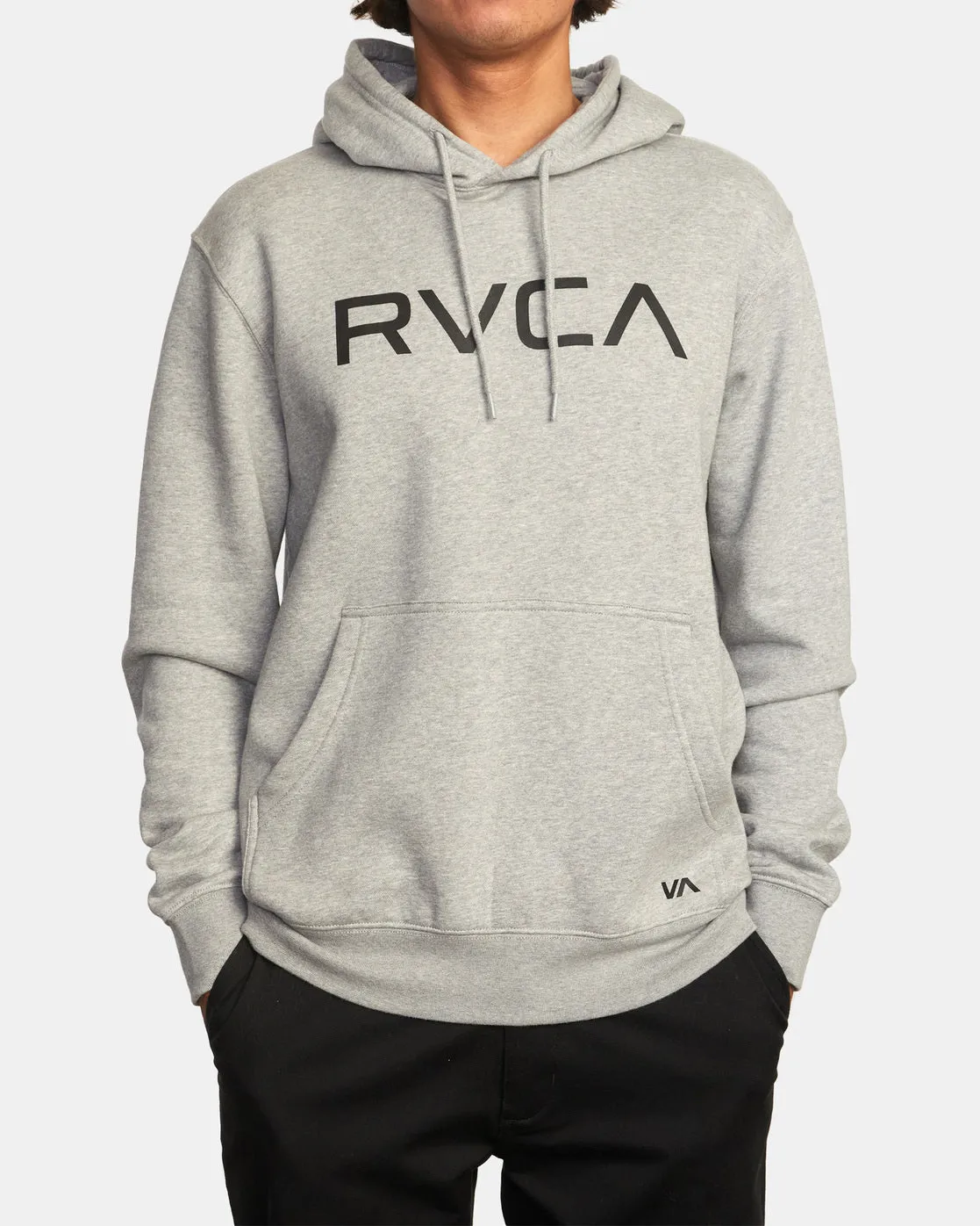 Big RVCA Pullover Hoodie - Athletic Heather