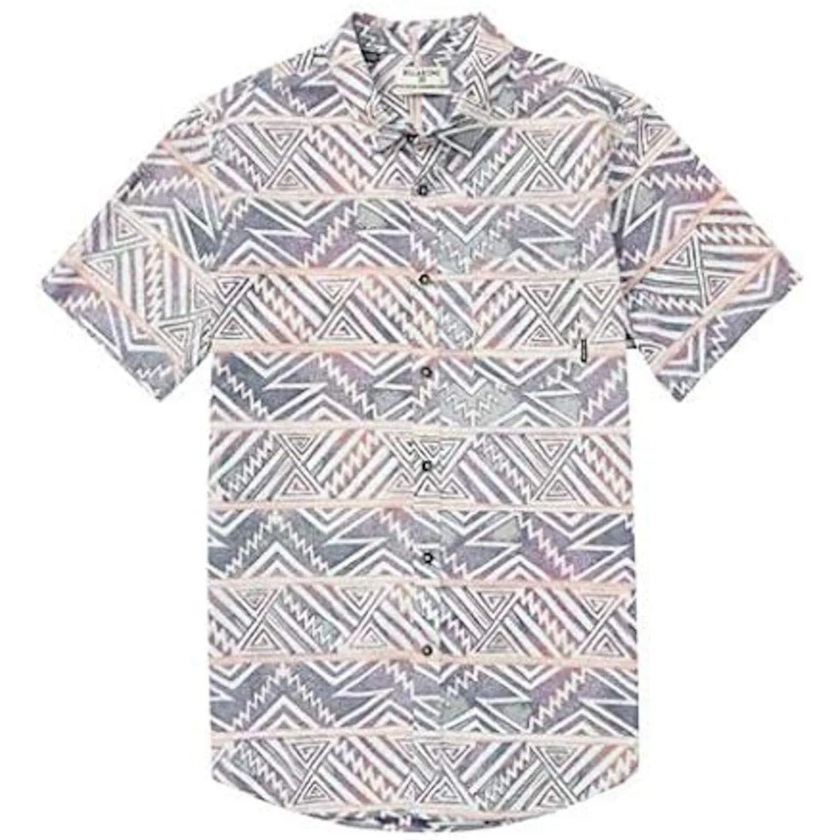 Billabong Sundays Floral Men's Button Up Short-Sleeve Shirts (Brand New)