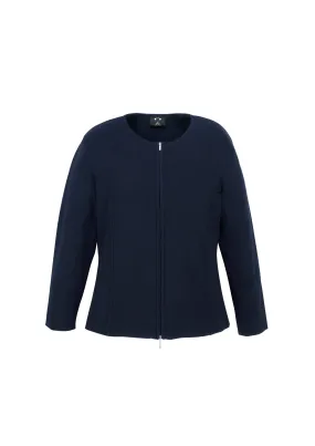 Biz Collection Ladies 2 Way Zip Cardigan