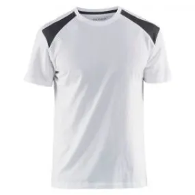 Bl&#xE5;kl&#xE4;der&#x20;3379-1042&#x20;T-Shirt&#x20;Bi-Colour&#x20;-&#x20;White&#x2F;Dark&#x20;Grey