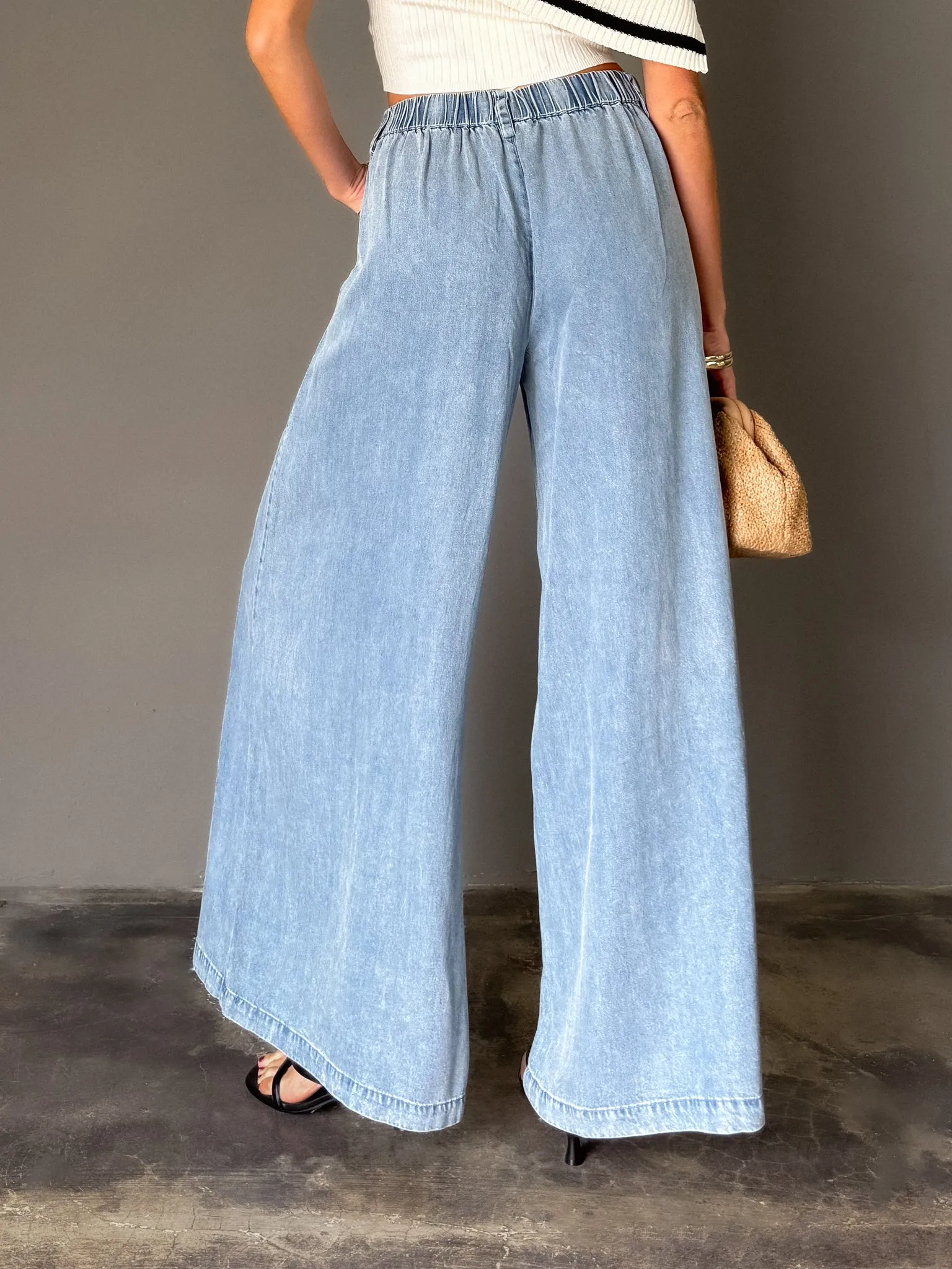 Cadillac Denim Wide Leg Pants