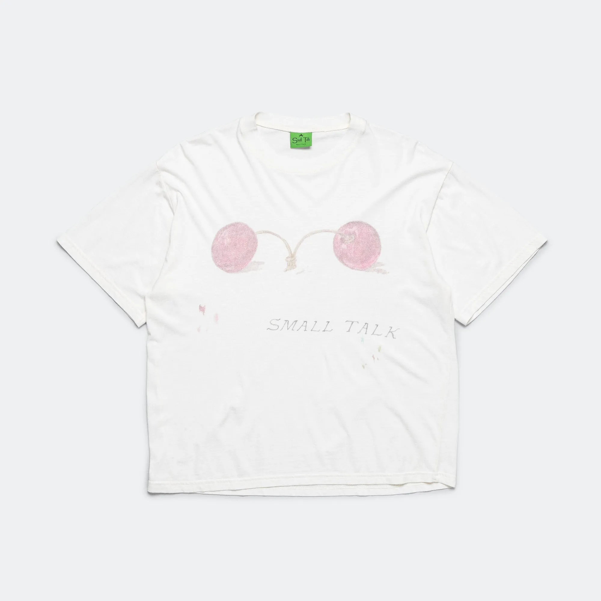 Cherries Tee - White