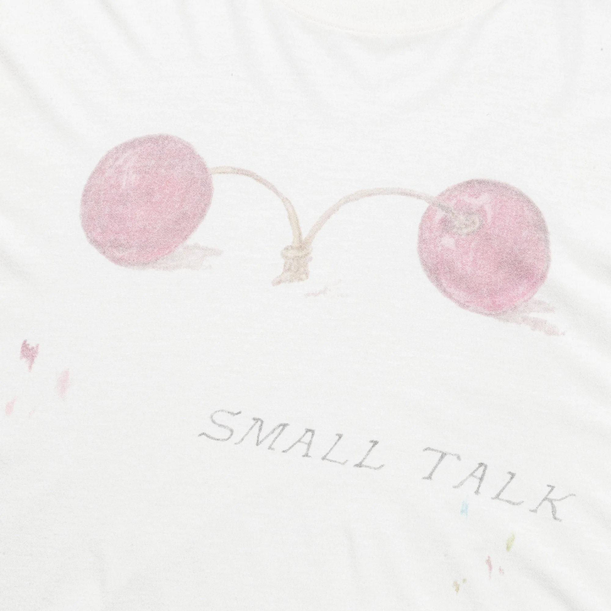 Cherries Tee - White