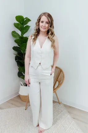 Elevated Pant Suit - Vest