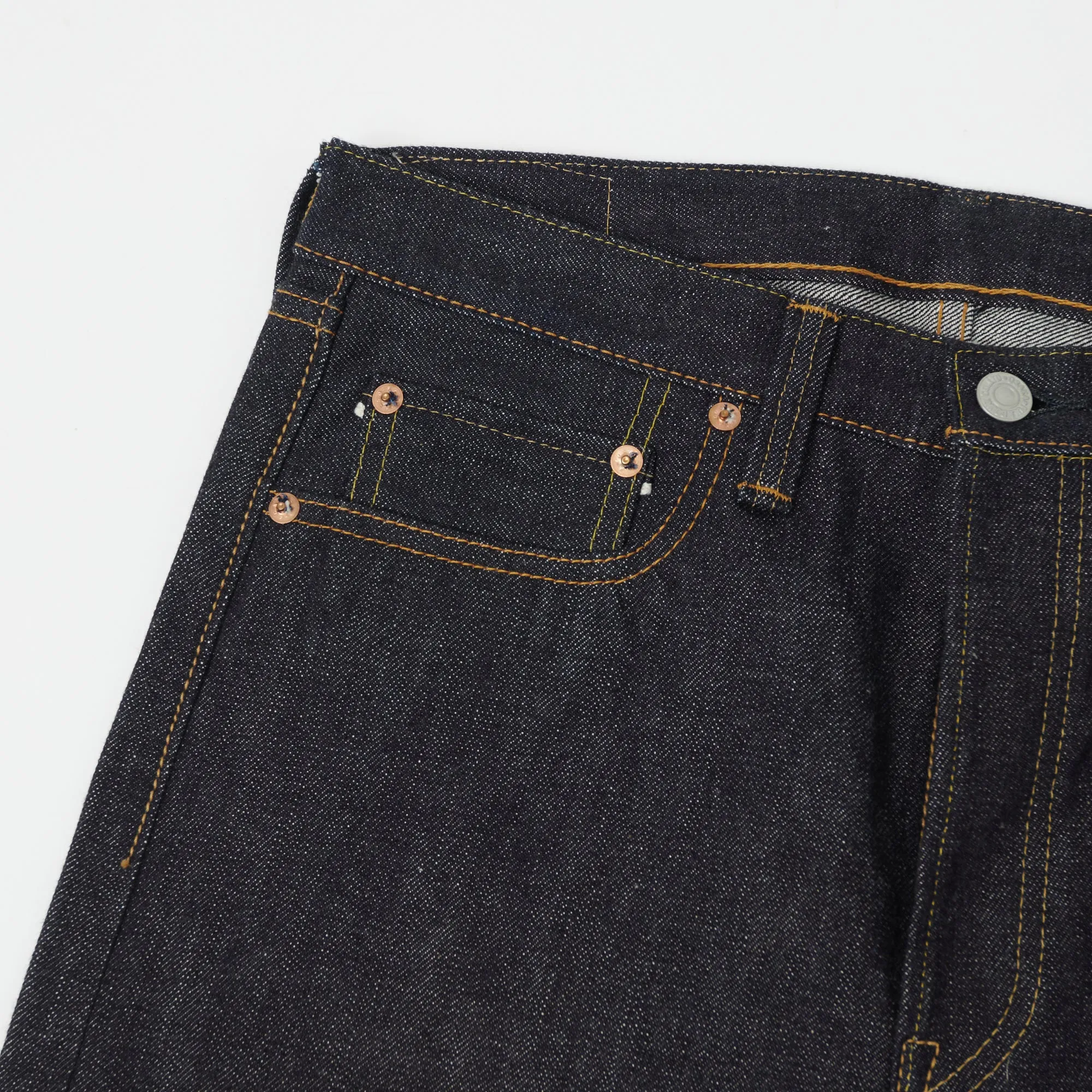 Full Count 1108XX 15.5oz 'Plain Pocket' Regular Straight Jean - Raw