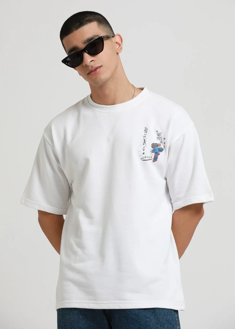 Ghost White Oversized T-shirt