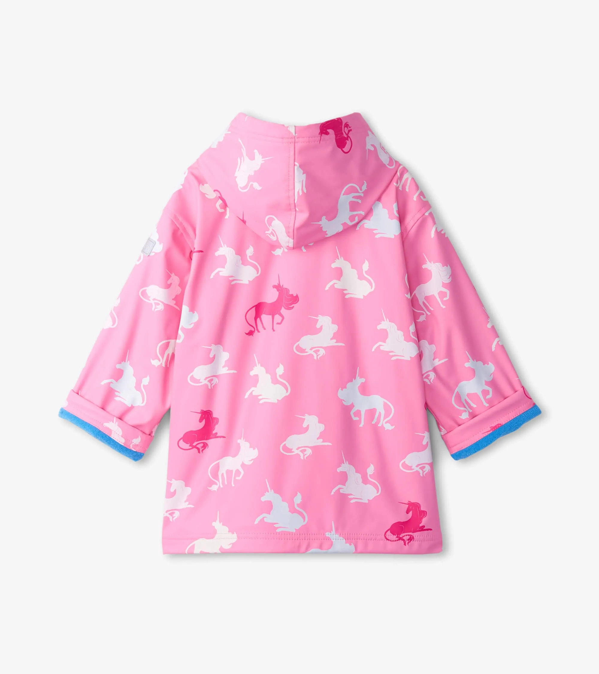 Girls Mystical Unicorn Color Changing Rain Jacket