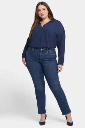 Marilyn Straight Jeans In Plus Size - Marcel