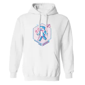 Minecraft Acid Sketch Adventure Mode Pullover Hoodie