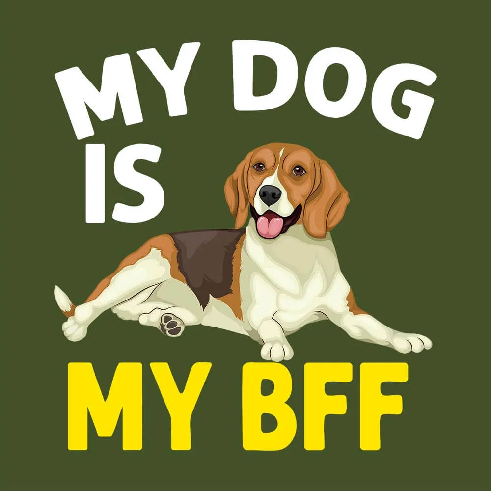 My Dog My Bff Half Sleeve T-Shirt