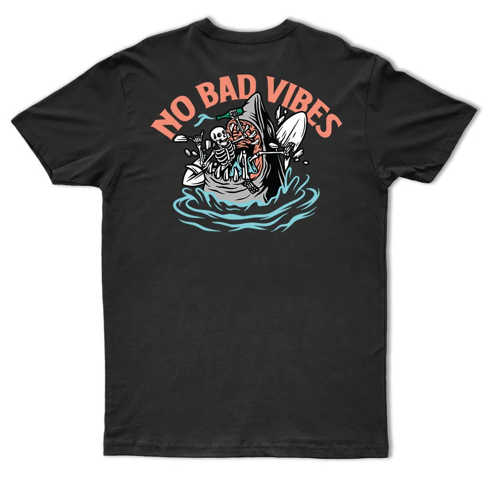 No Bad Vibes Tee - Black