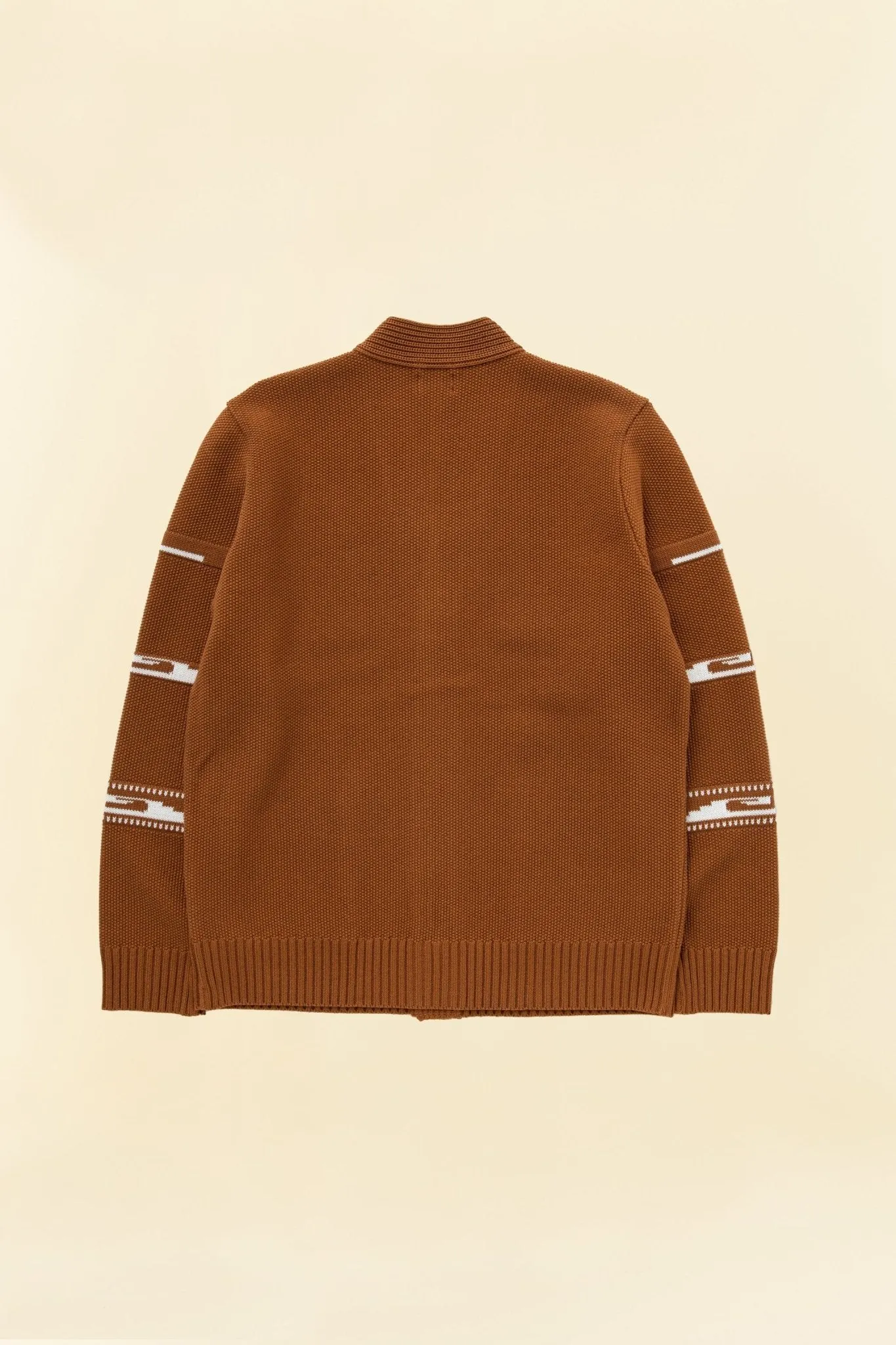 Rats Native Kanoko Cardigan - Brown