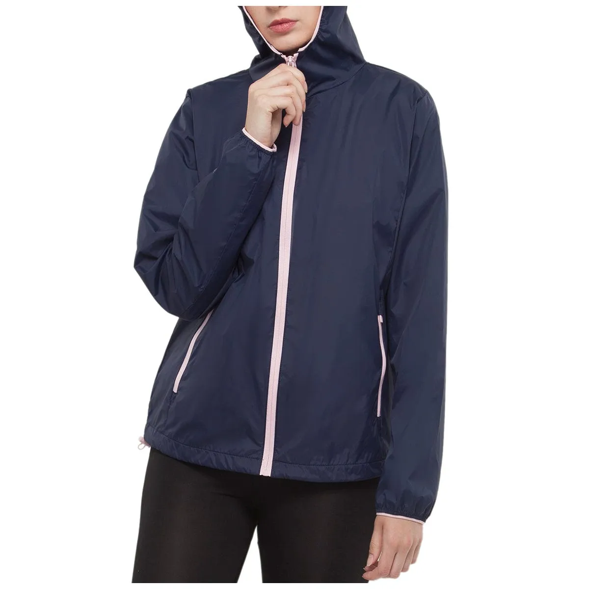 Women's Lightweight Packable Mesh Windbreaker